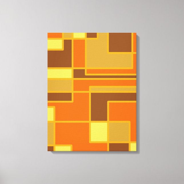 Kanvastrycket Formbildning Canvastryck (Framsida)