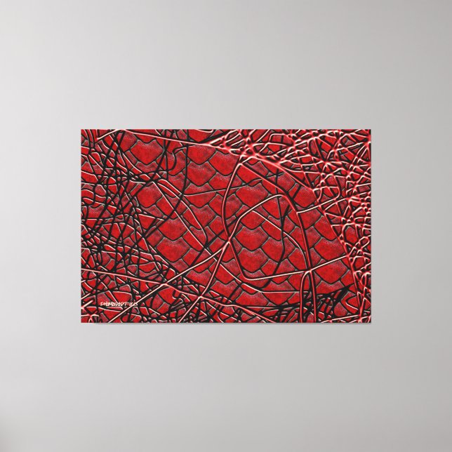 Kanvastrycket GEE STRINGS Canvastryck (Framsida)