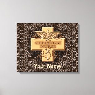 Kanvastrycket Gerionic Nurse Caduceus Canvastryck