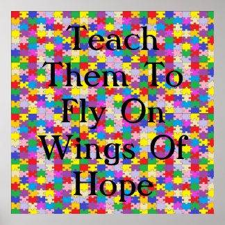 Kanvastrycket Giant Jigszawa 52" x 52" Poster