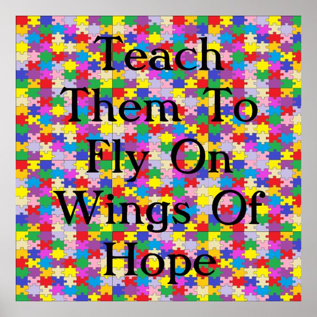 Kanvastrycket Giant Jigszawa 52" x 52" Poster (Framsidan)