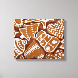 Kanvastrycket Gingertea Cookies Canvastryck