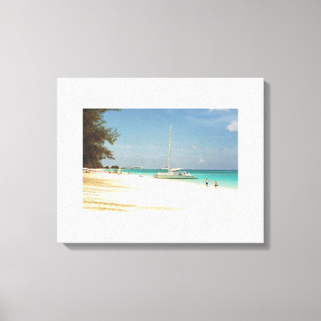 Kanvastrycket Grand Cayman Island Canvastryck (Framsida)