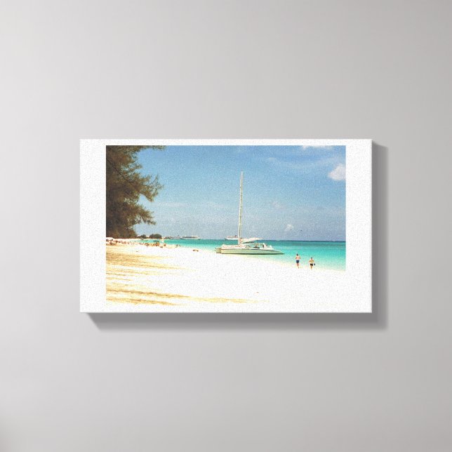 Kanvastrycket Grand Cayman Island Canvastryck (Framsida)