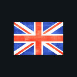 Kanvastrycket Grunge United Kingdom Flagga Canvastryck<br><div class="desc">Grunge United Kingdom Flagga. Design finns på andra produkter.</div>