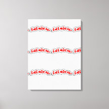 Kanvastrycket Inimisk Logotyp med fördröjt