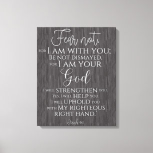 Kanvastrycket Inspirational Christian Bible Verse Canvastryck