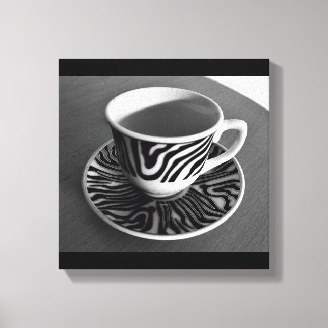 Kanvastrycket Kaffetid Canvastryck (Framsida)