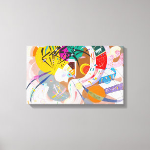 Kanvastrycket Kandinsky Dominant Curve Canvastryck