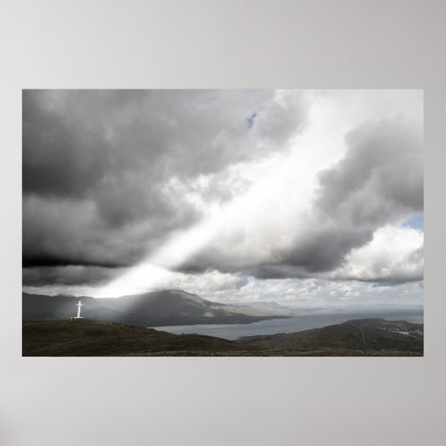 kanvastrycket kor poster (Framsidan)