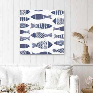 Kanvastrycket Kusthavsvatten Canvastryck