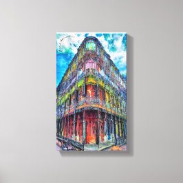 Kanvastrycket LaBranche House Canvastryck