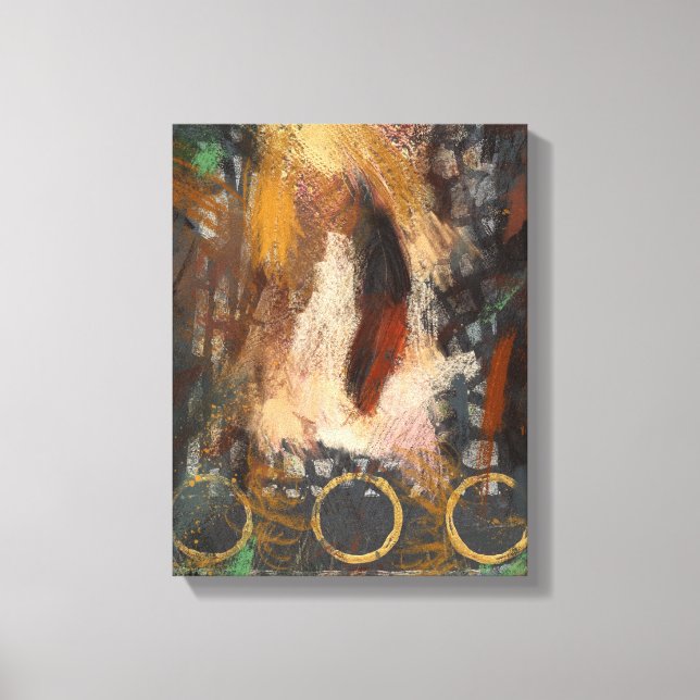 Kanvastrycket Ludd Canvastryck (Framsida)