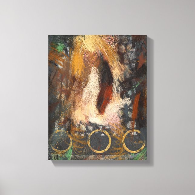 Kanvastrycket Ludd Canvastryck (Framsida)