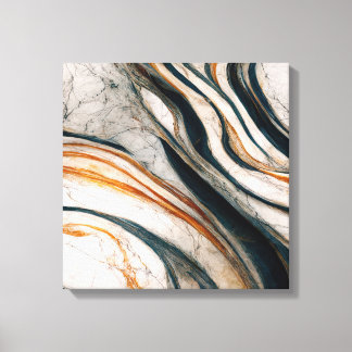 Kanvastrycket Marble Effect Stretched Canvastryck