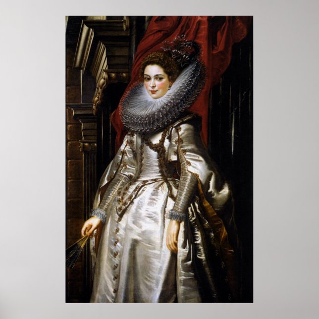 Kanvastrycket Marchesa Doria Poster (Framsidan)