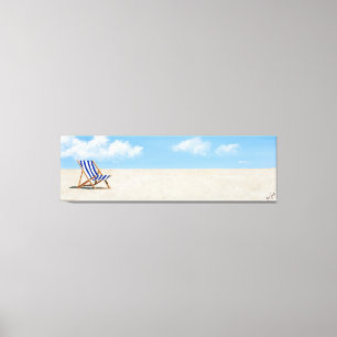 Kanvastrycket med det blå ordförandeskapet - av Ju Canvastryck