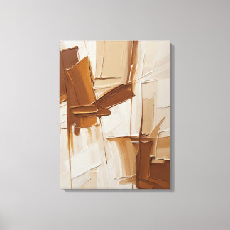 Kanvastrycket Modern Abstrakt Painting Canvastryck