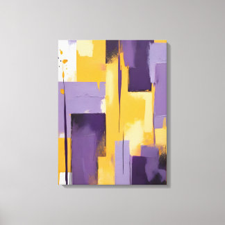 Kanvastrycket Modern Abstrakt Painting Canvastryck