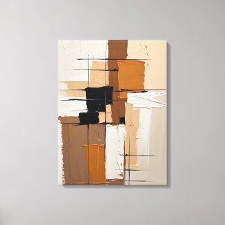 Kanvastrycket Modern Abstrakt Painting Canvastryck