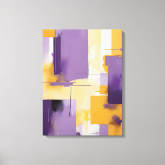 Kanvastrycket Modern Abstrakt Painting Canvastryck