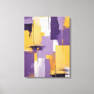 Kanvastrycket Modern Abstrakt Painting Canvastryck