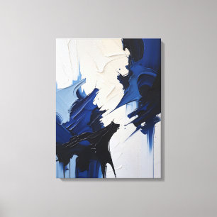 Kanvastrycket Modern Abstrakt Painting Canvastryck