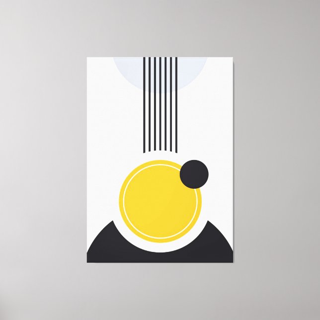 Kanvastrycket Modern Art Stil Canvastryck (Framsida)