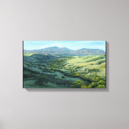 kanvastrycket "Mount Diablo Southern View" Canvastryck
