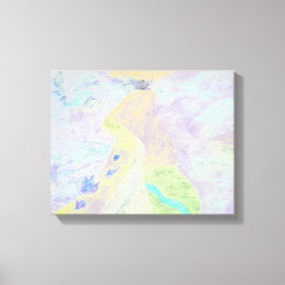 Kanvastrycket Mountain Light Canvastryck