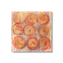 Kanvastrycket orange Life Large Wall Art 