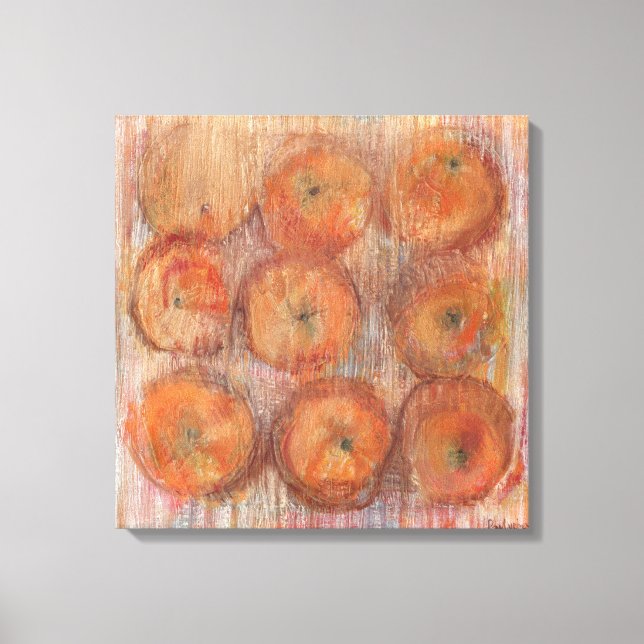 Kanvastrycket orange Life Large Wall Art  Canvastryck (Framsida)
