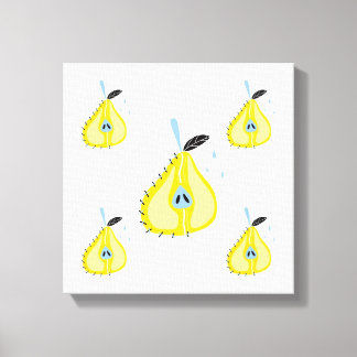 Kanvastrycket Original Simple Art Pear Canvastryck