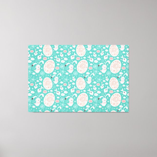 Kanvastrycket påsk Parad Canvastryck (Framsida)