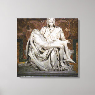 Kanvastrycket Pieta Canvastryck