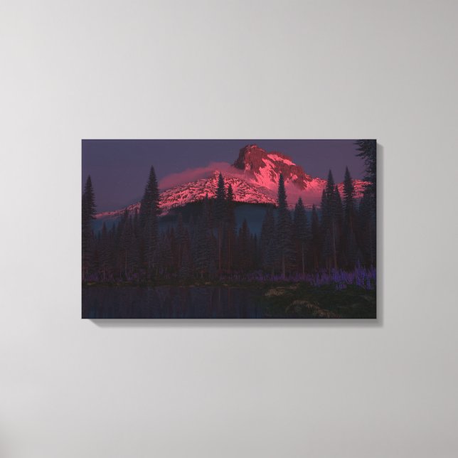 Kanvastrycket Pinnacle (Dawn) Canvastryck (Framsida)