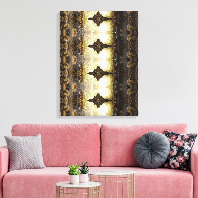 Kanvastrycket Portugisisk formgivning Canvastryck (Insitu (Vardagsrum))