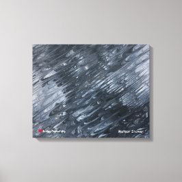 Kanvastrycket Red Heart Stretched Canvastryck