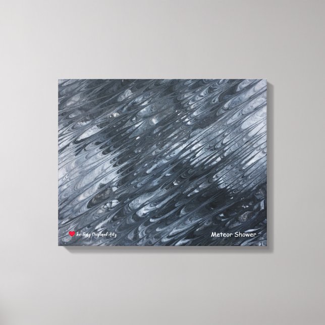 Kanvastrycket Red Heart Stretched Canvastryck (Framsida)