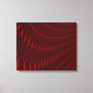 Kanvastrycket Red Octopus Tentacles Canvastryck