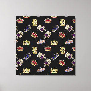 Kanvastrycket Royal Krona Canvastryck