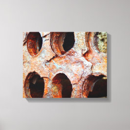 Kanvastrycket Rusted Performance Metall Canvastryck