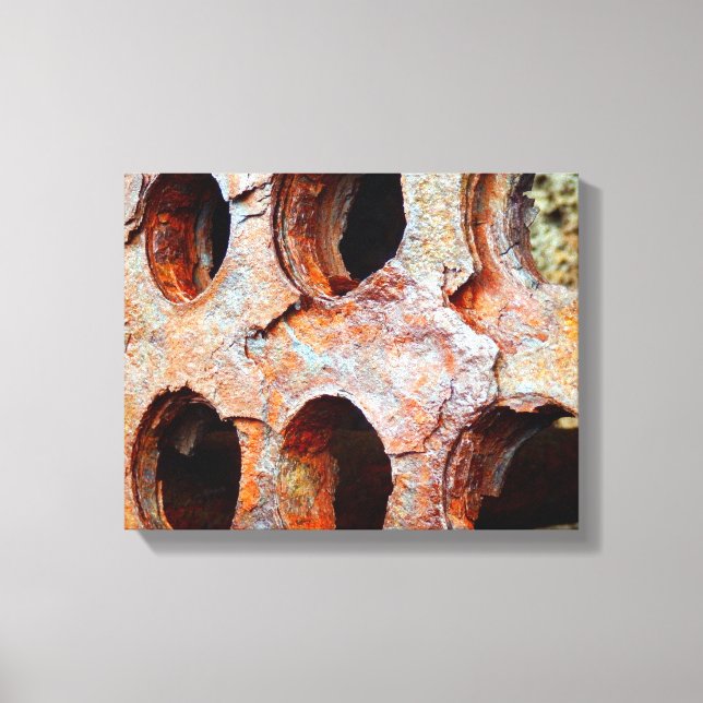 Kanvastrycket Rusted Performance Metall Canvastryck (Framsida)