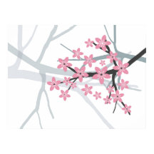 Kanvastrycket Sakura Gren Original