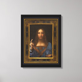 Kanvastrycket Salvator Mundi 1500 Leonardo da Vinc Canvastryck