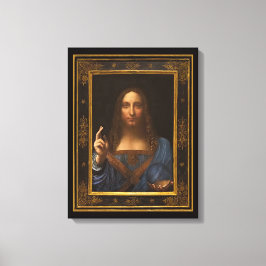 Kanvastrycket Salvator Mundi 1500 Leonardo da Vinc Canvastryck