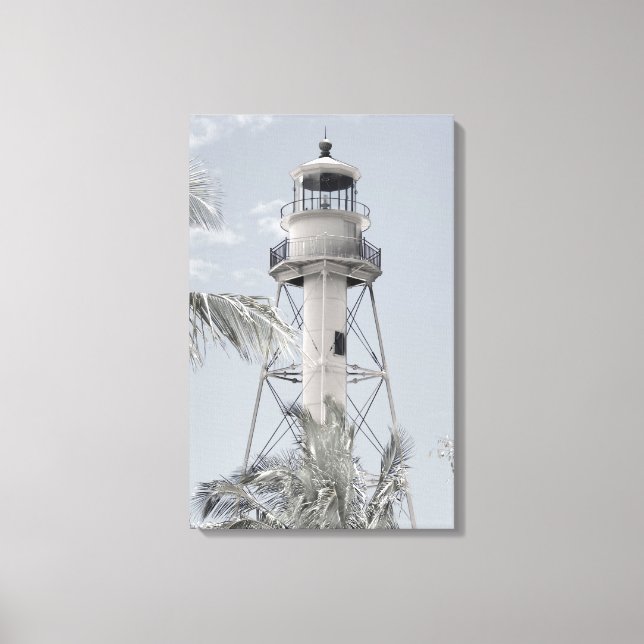 Kanvastrycket Sanibel Lighthouse Canvastryck (Framsida)