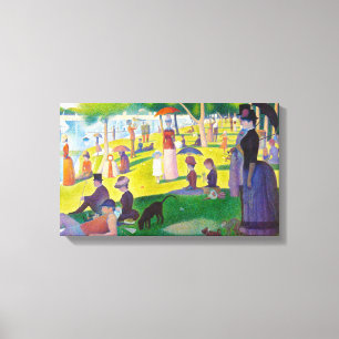 Kanvastrycket Seurat La Grande Jatte Canvastryck