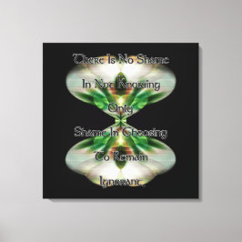 Kanvastrycket Shame and Ignorance Canvastryck