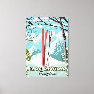 Kanvastrycket Stoos Schweiz Canvastryck